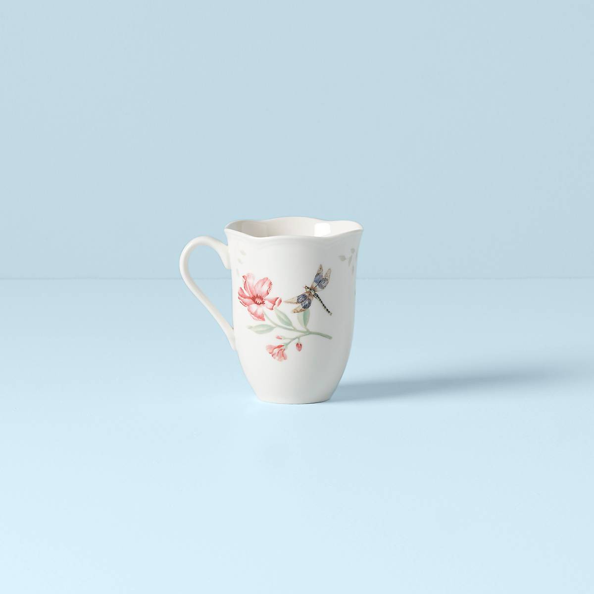 Butterfly Meadow Orange Sulphur Mug VinylsBase