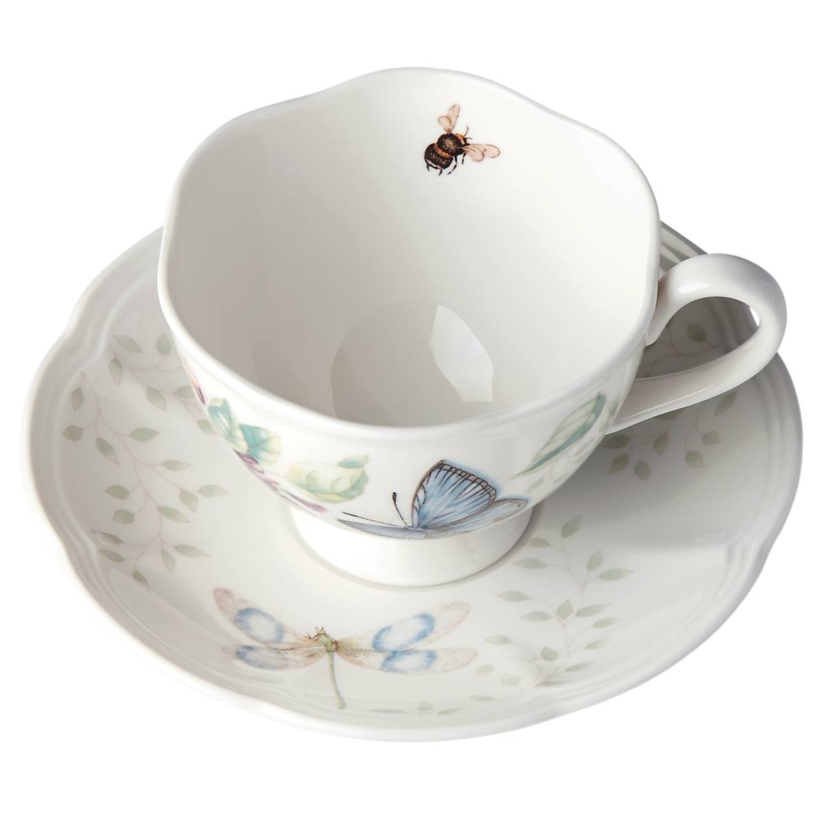 Butterfly Meadow Blue Cup & Saucer VinylsBase
