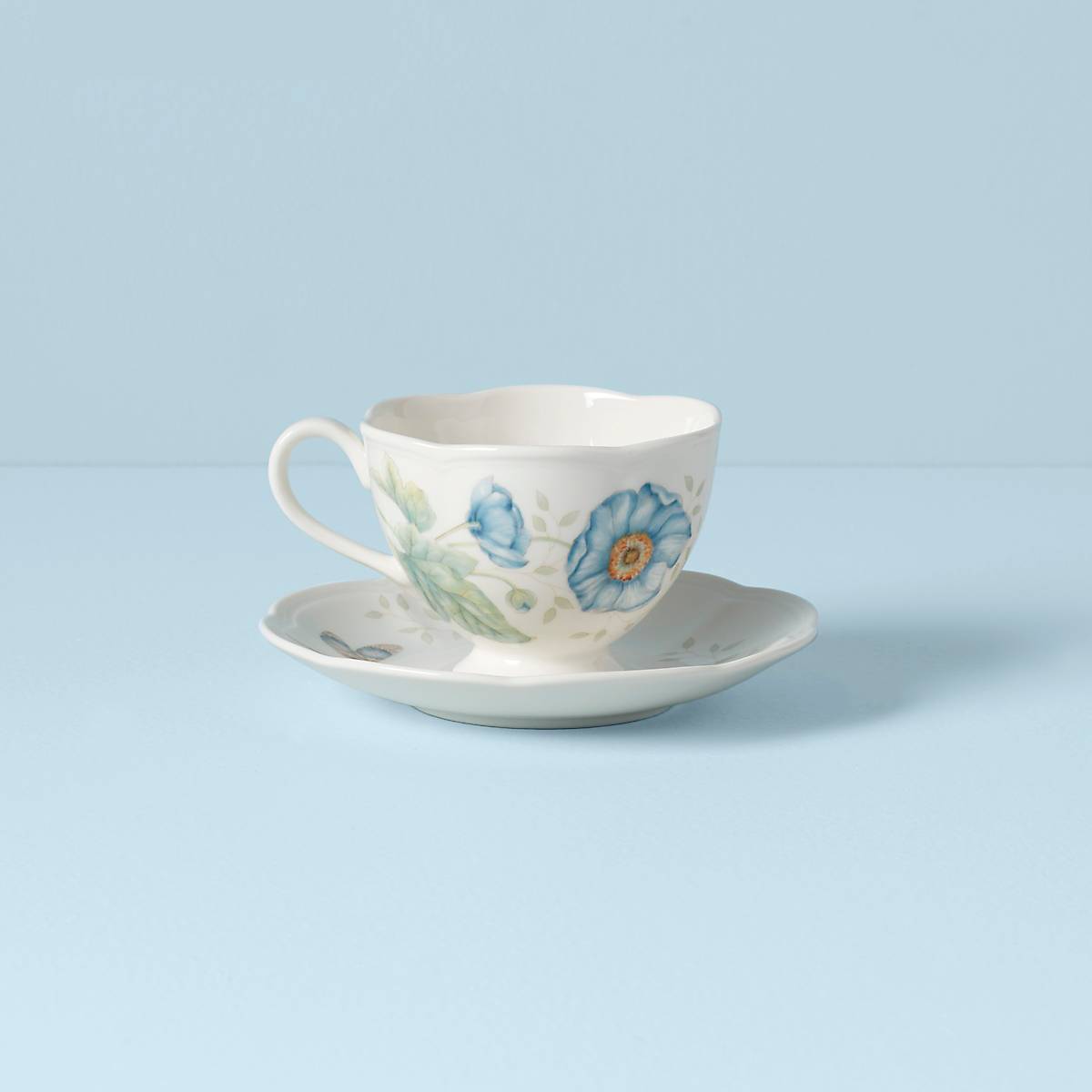 Butterfly Meadow Monarch Cup & Saucer VinylsBase