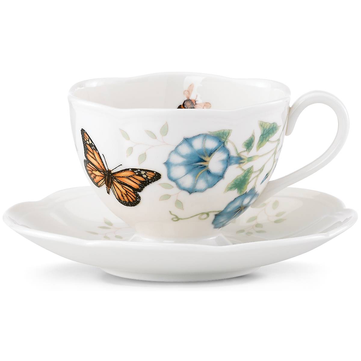 Butterfly Meadow Monarch Cup & Saucer VinylsBase