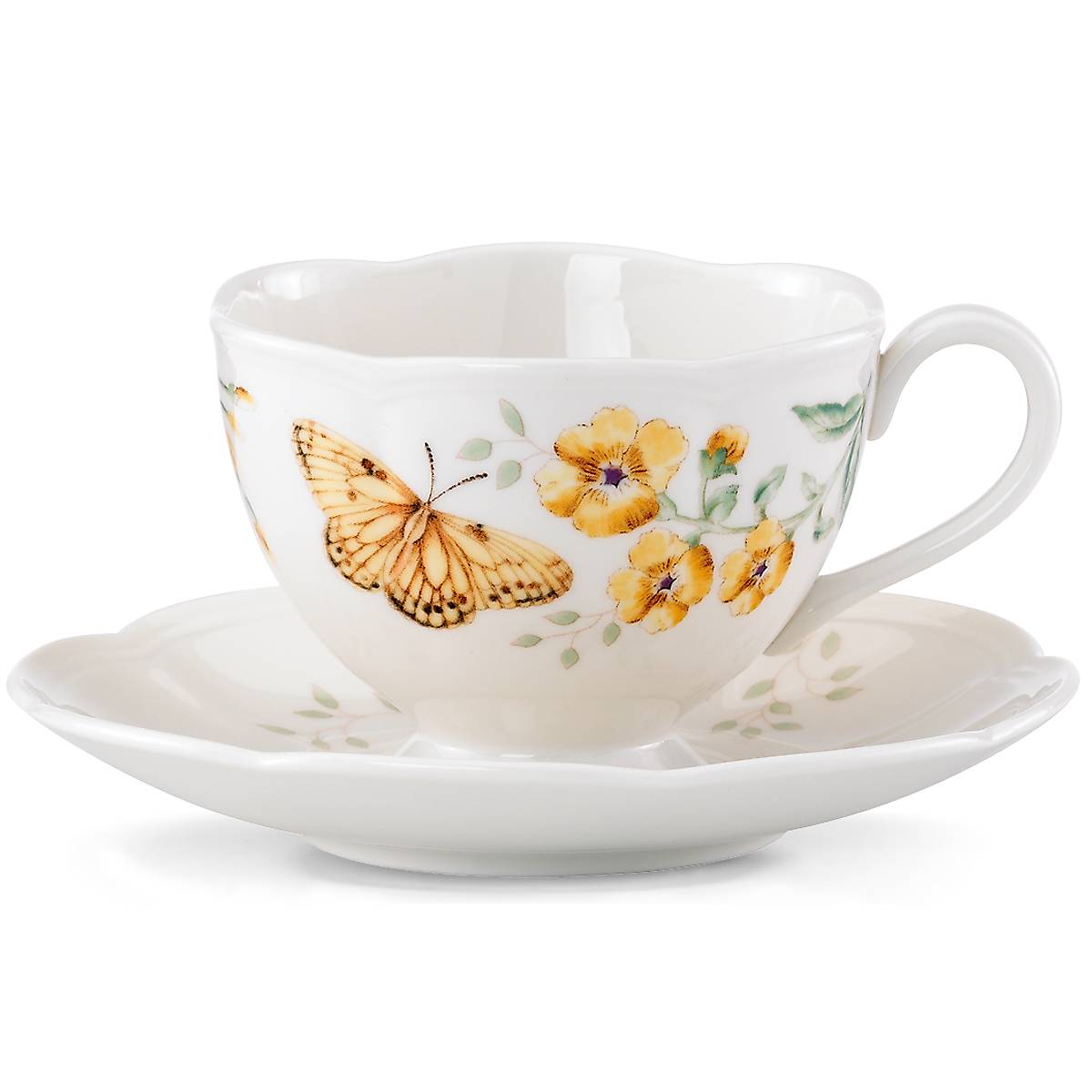Butterfly Meadow Fritillary Cup & Saucer VinylsBase