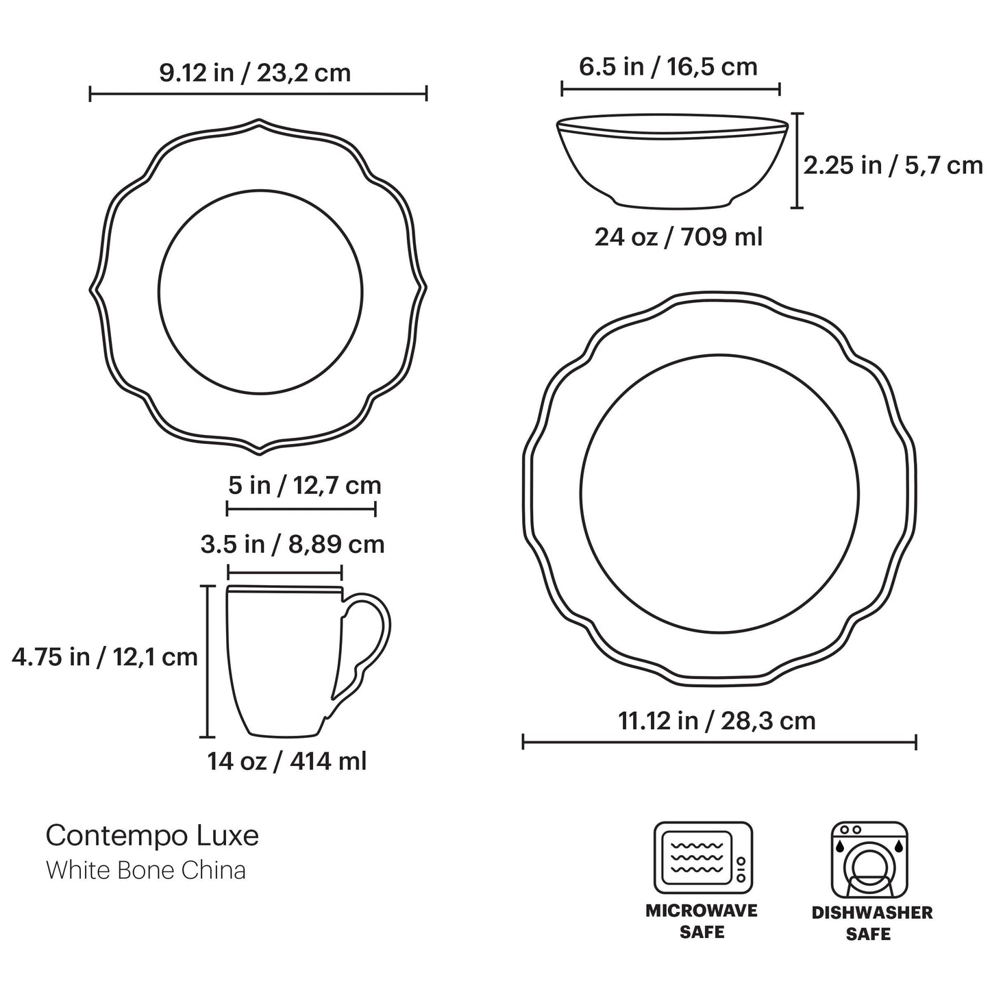 Contempo Luxe Mug VinylsBase