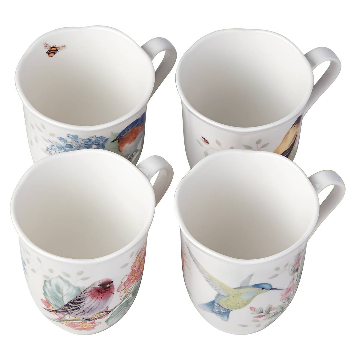 Butterfly Meadow Flutter Mugs - Set of 4 VinylsBase