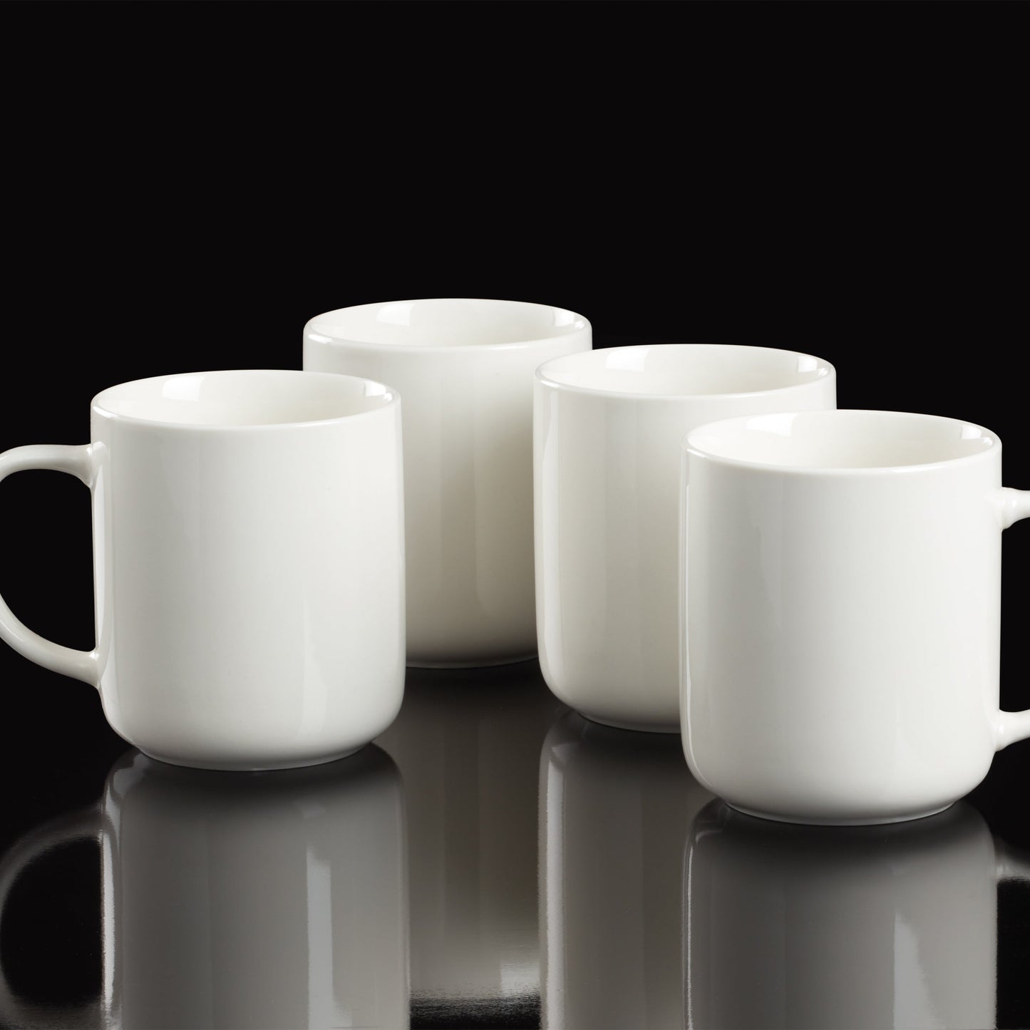 24 Seven White Mugs - Set of 4 VinylsBase
