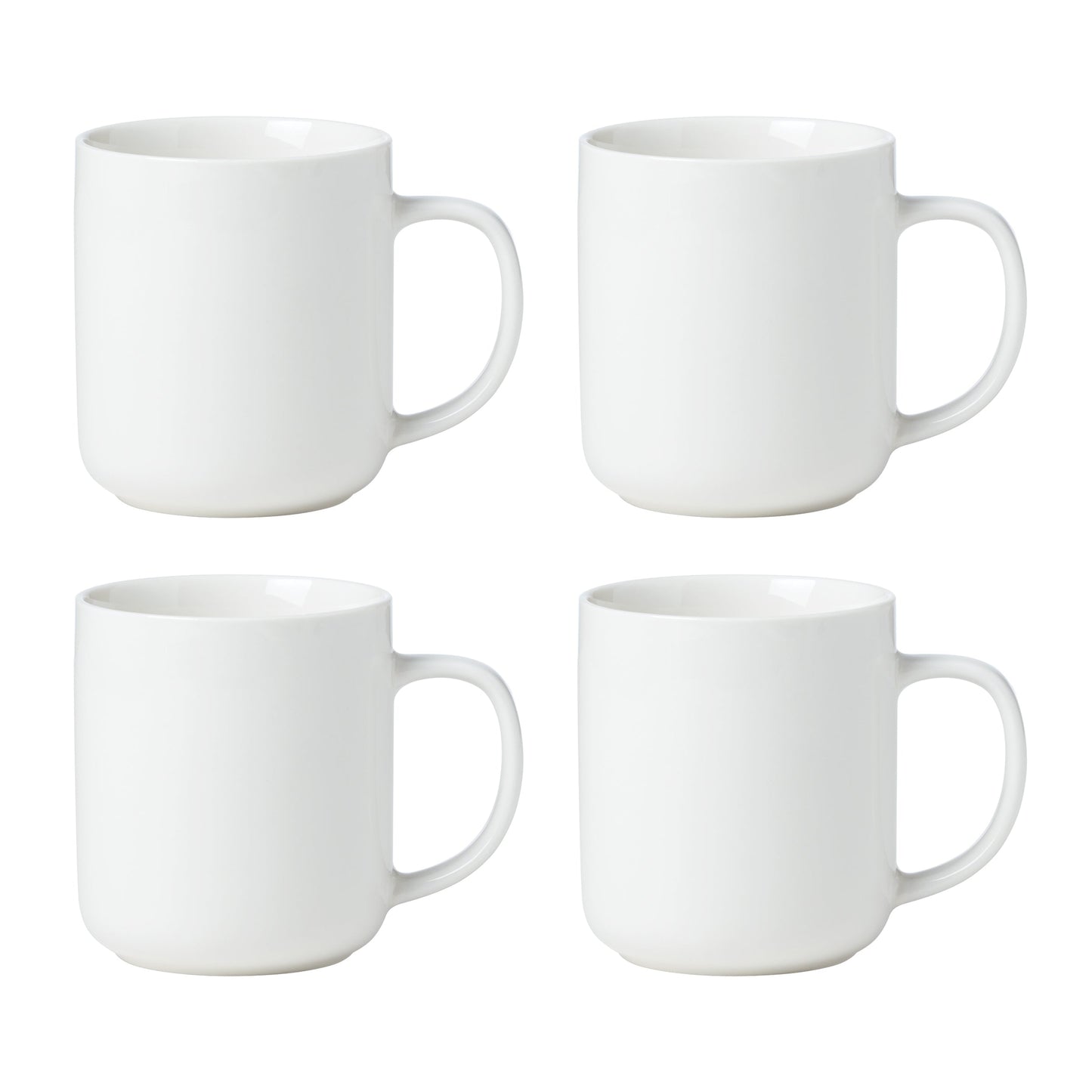 24 Seven White Mugs - Set of 4 VinylsBase