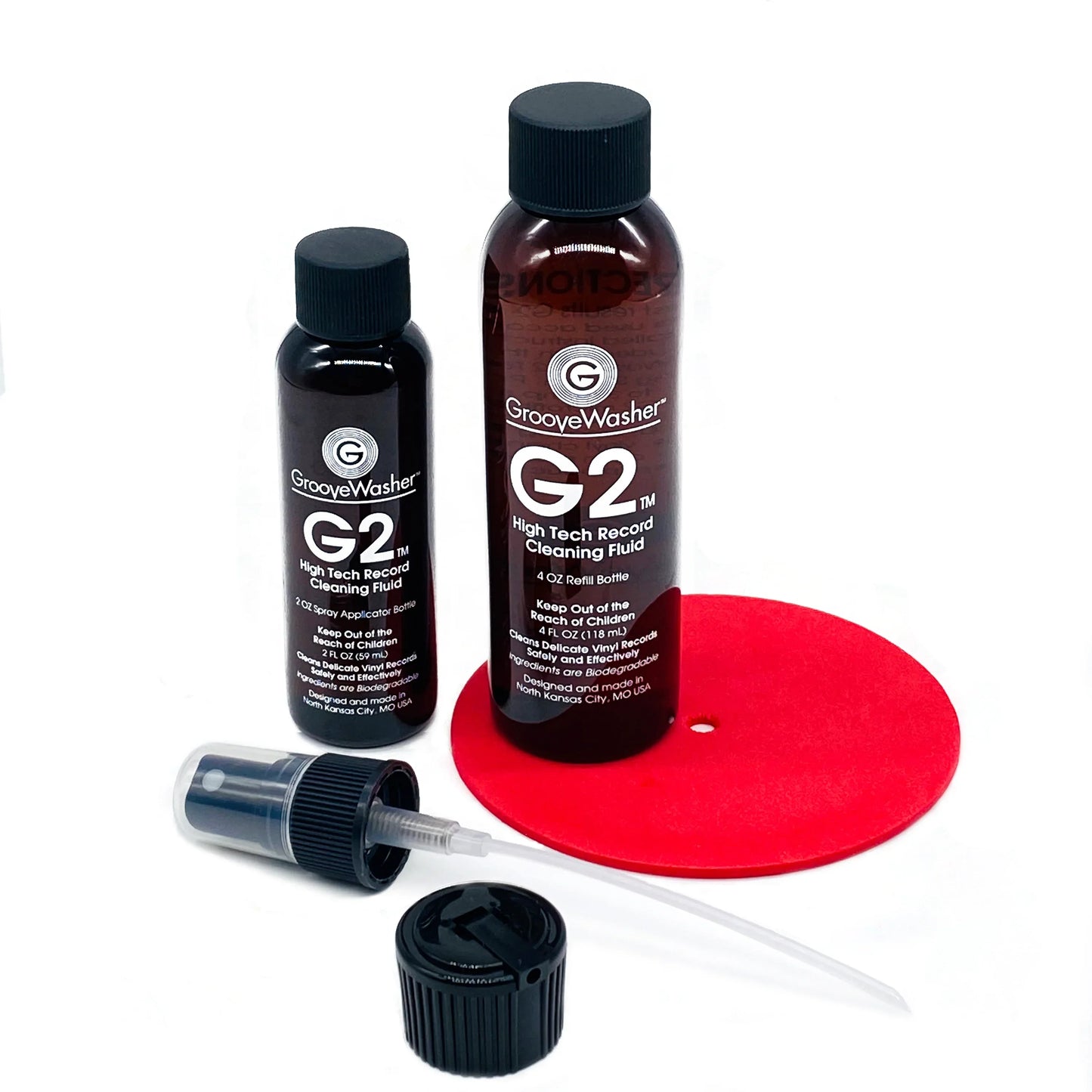 2oz Mist Spray and 4oz Refill vinylsbase