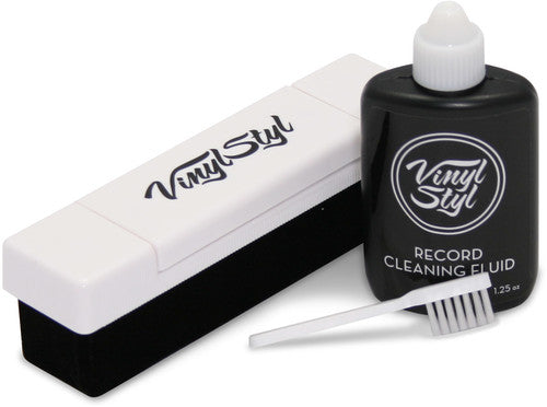 LP Vinyl Record Deep Cleaning System With Pad and Cleaning Fluid vinylsbase