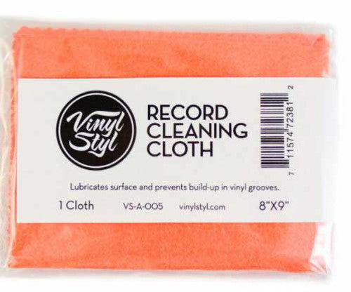 Vinyl Record Cleaning Cloth - Lubricated 8" X 9" (Single) vinylsbase