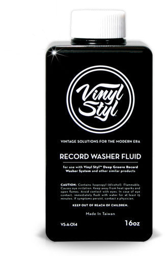 Deep Groove Record Washer Fluid Refill 16oz vinylsbase