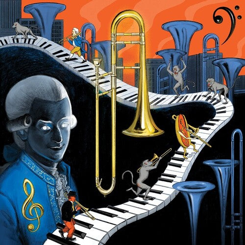 Trombone Champ (Soundtrack) [LP] ['Off-Key' Orange & 'Blaring' Blue Vinyl] vinylsbase