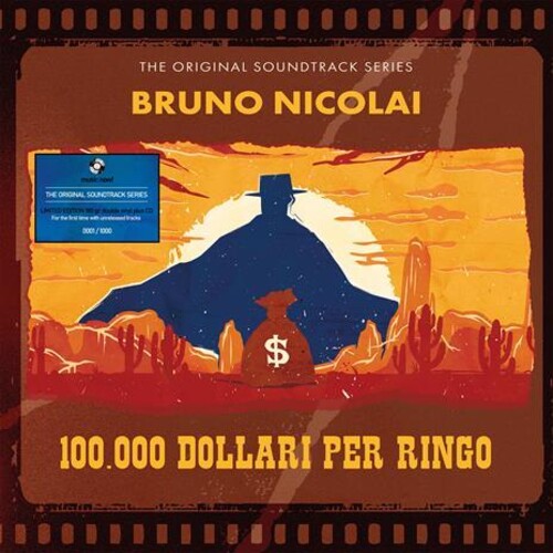 100000 Dollari Per Ringo (Soundtrack) [3LP Orange Clear 180 Gram Vinyl Import] vinylsbase