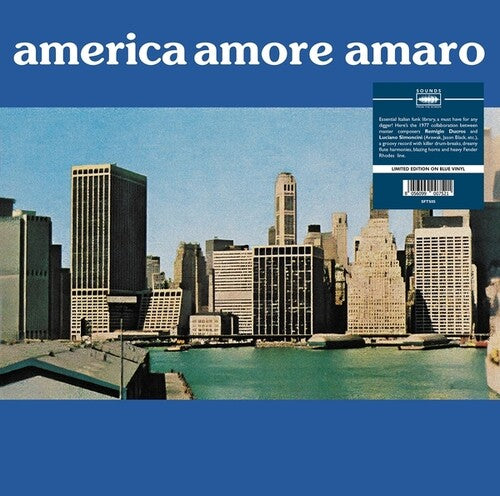 America Amore Amaro [LP] (Blue Vinyl) vinylsbase