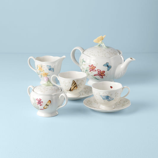 Butterfly Meadow 7-Piece Tea Set VinylsBase