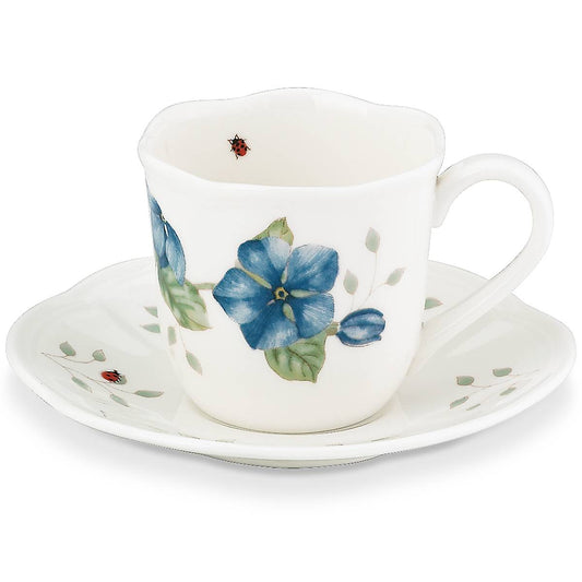Butterfly Meadow Espresso Cup & Saucer VinylsBase