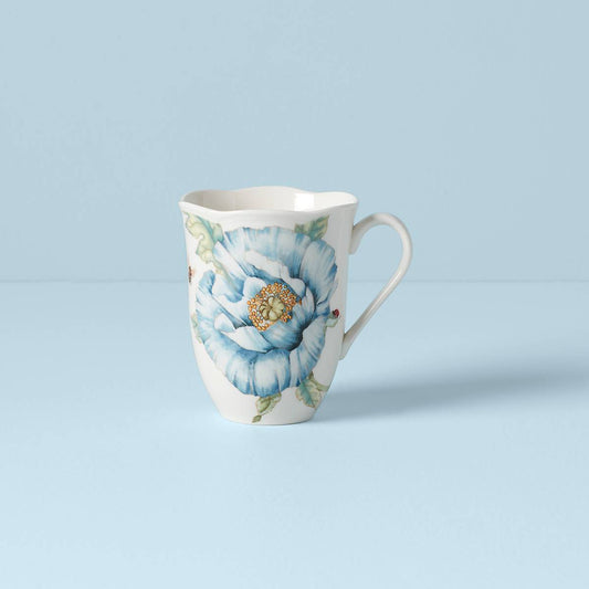 Butterfly Meadow Blue Mug VinylsBase