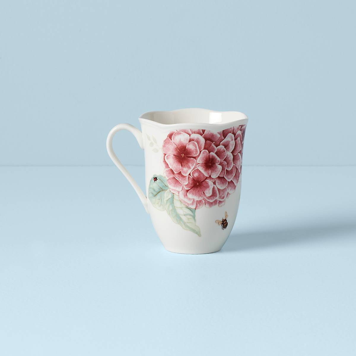 Butterfly Meadow Hydrangea Mug VinylsBase