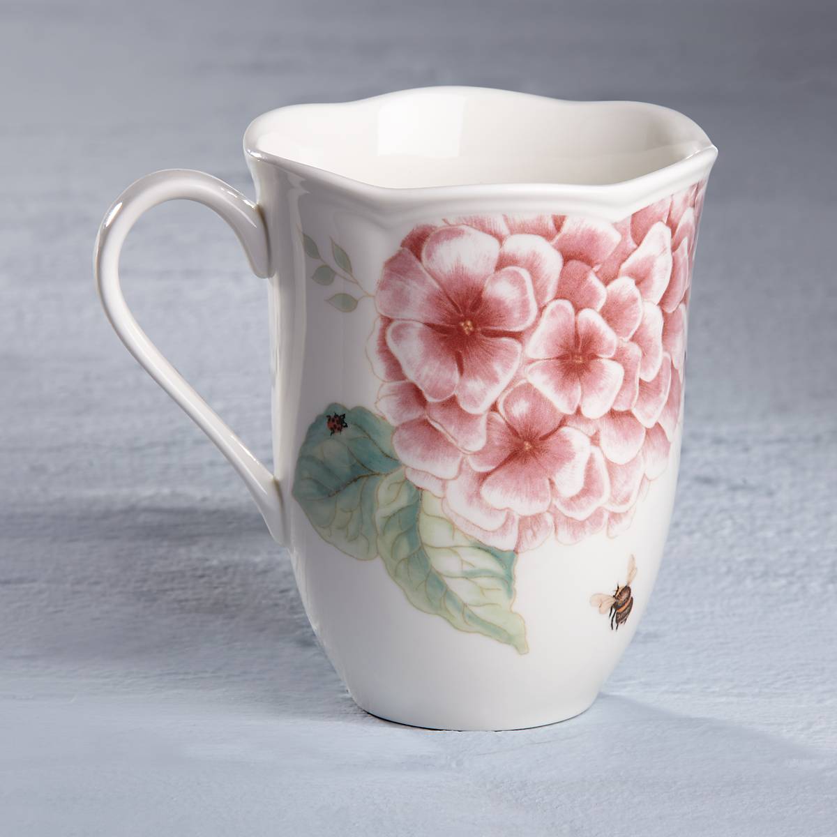 Butterfly Meadow Hydrangea Mug VinylsBase