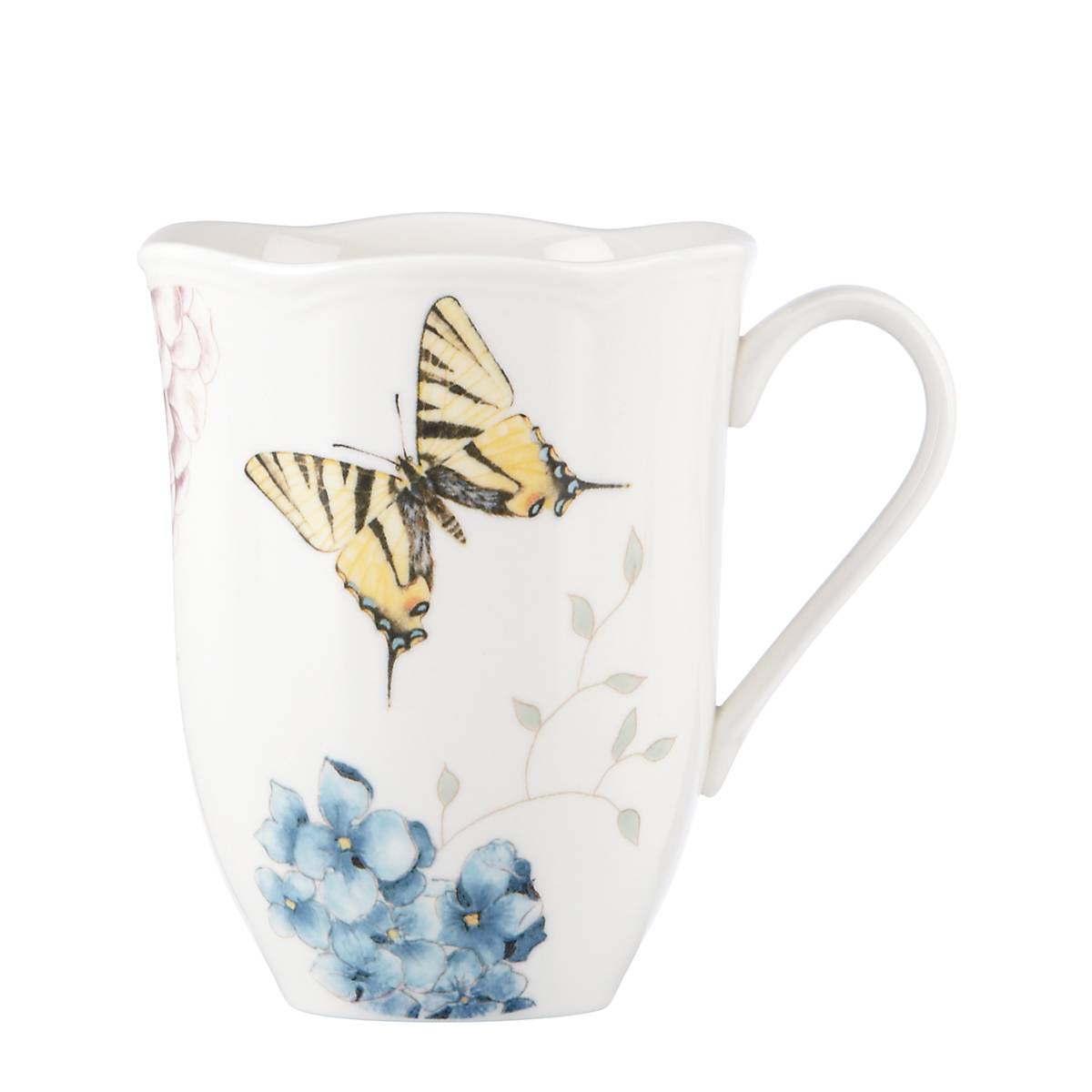 Butterfly Meadow Hydrangea Mug VinylsBase