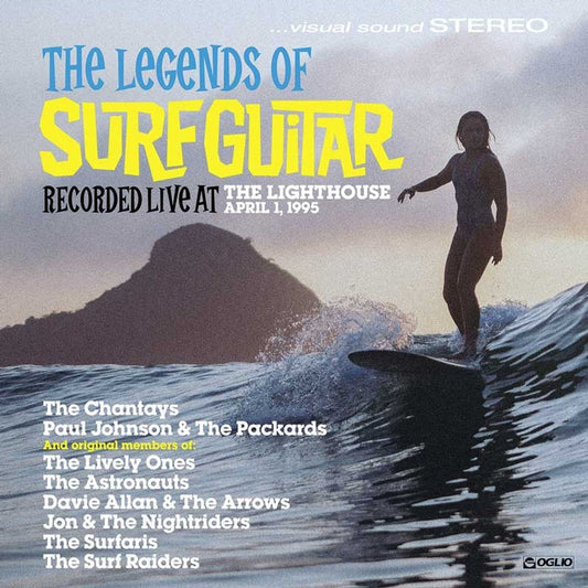 The Legends Of Surf Guitar [2LP] (Clear Aqua Vinyl) vinylsbase