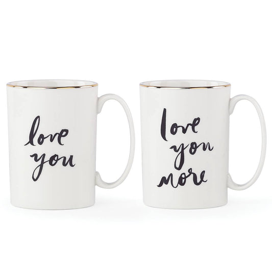 Bridal Party "Love You" 2-Piece Mug Set VinylsBase