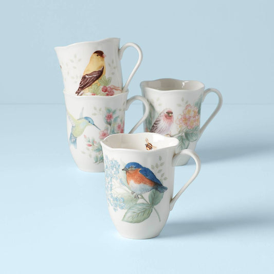 Butterfly Meadow Flutter Mugs - Set of 4 VinylsBase