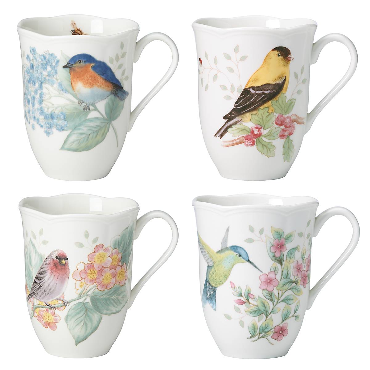 Butterfly Meadow Flutter Mugs - Set of 4 VinylsBase