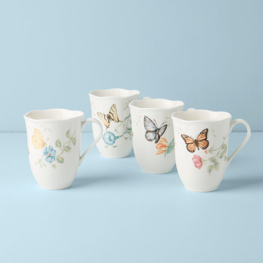 Butterfly Meadow Mugs - Set of 4 VinylsBase