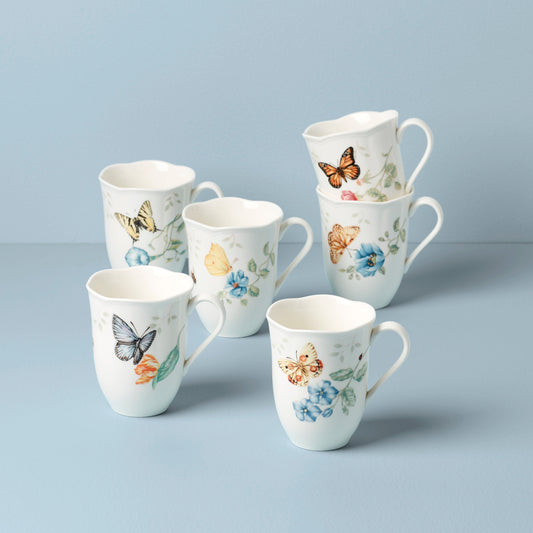 Butterfly Meadow Mugs - Set of 6 VinylsBase