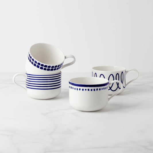 Charlotte Street Mugs - Set of 4 VinylsBase