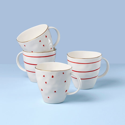 Garnet Bay Mugs - Set of 4 VinylsBase
