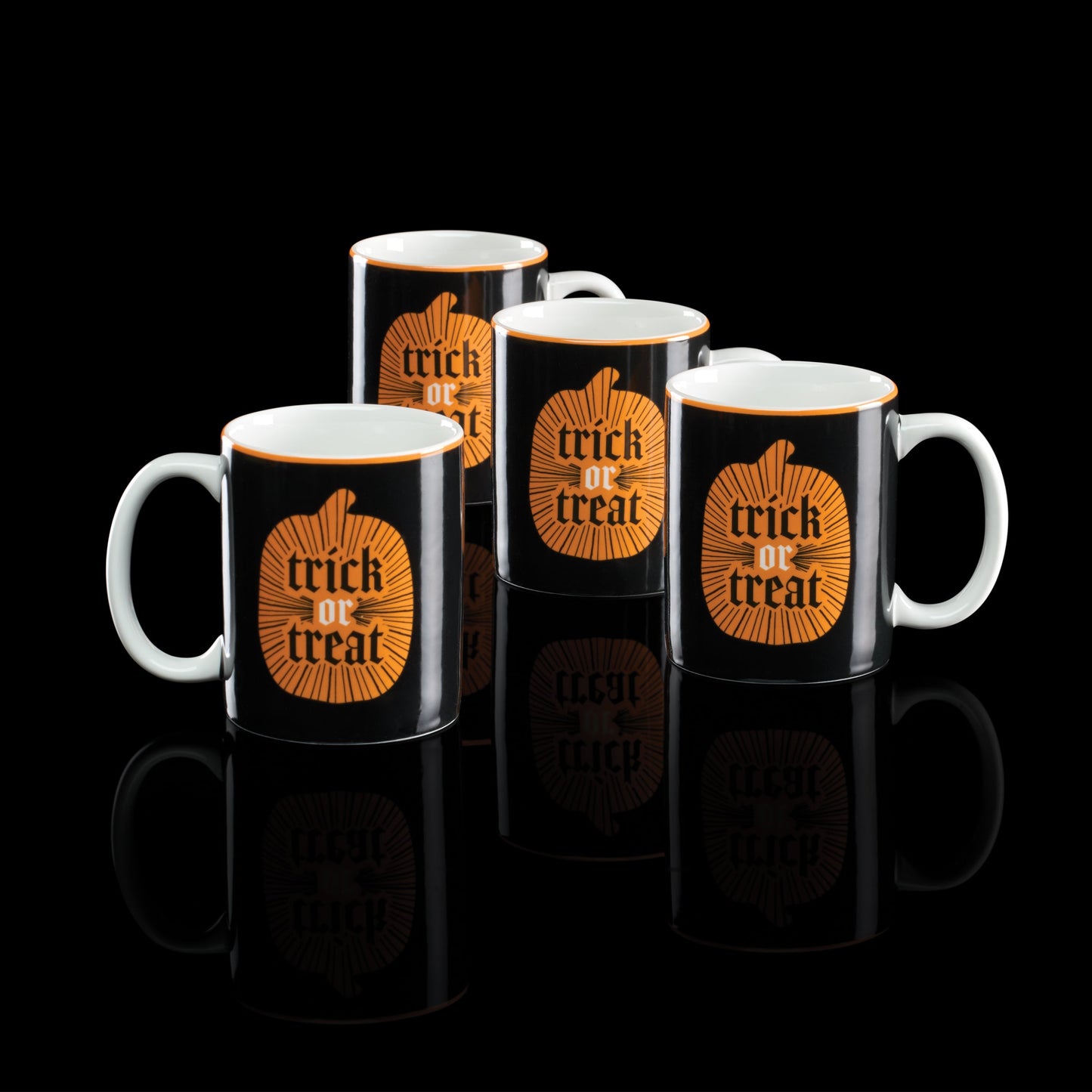 Vintro Halloween Mugs - Set of 4 VinylsBase