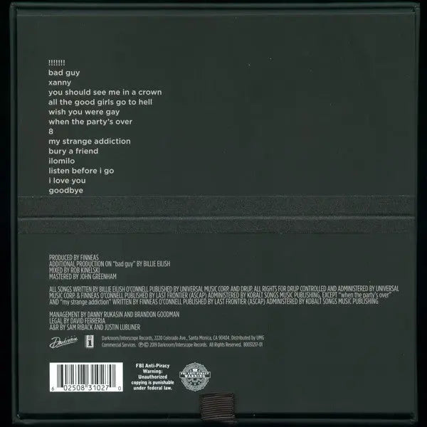 When We All Fall Asleep Where Do We Go? [Limited 7X7" Vinyl Fan Box Set] vinylsbase