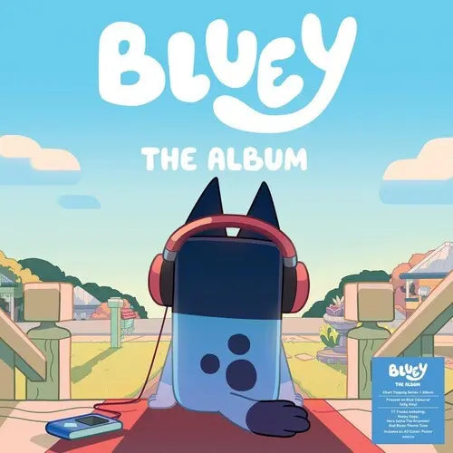 Bluey The Album [Blue Vinyl With Poster] vinylsbase