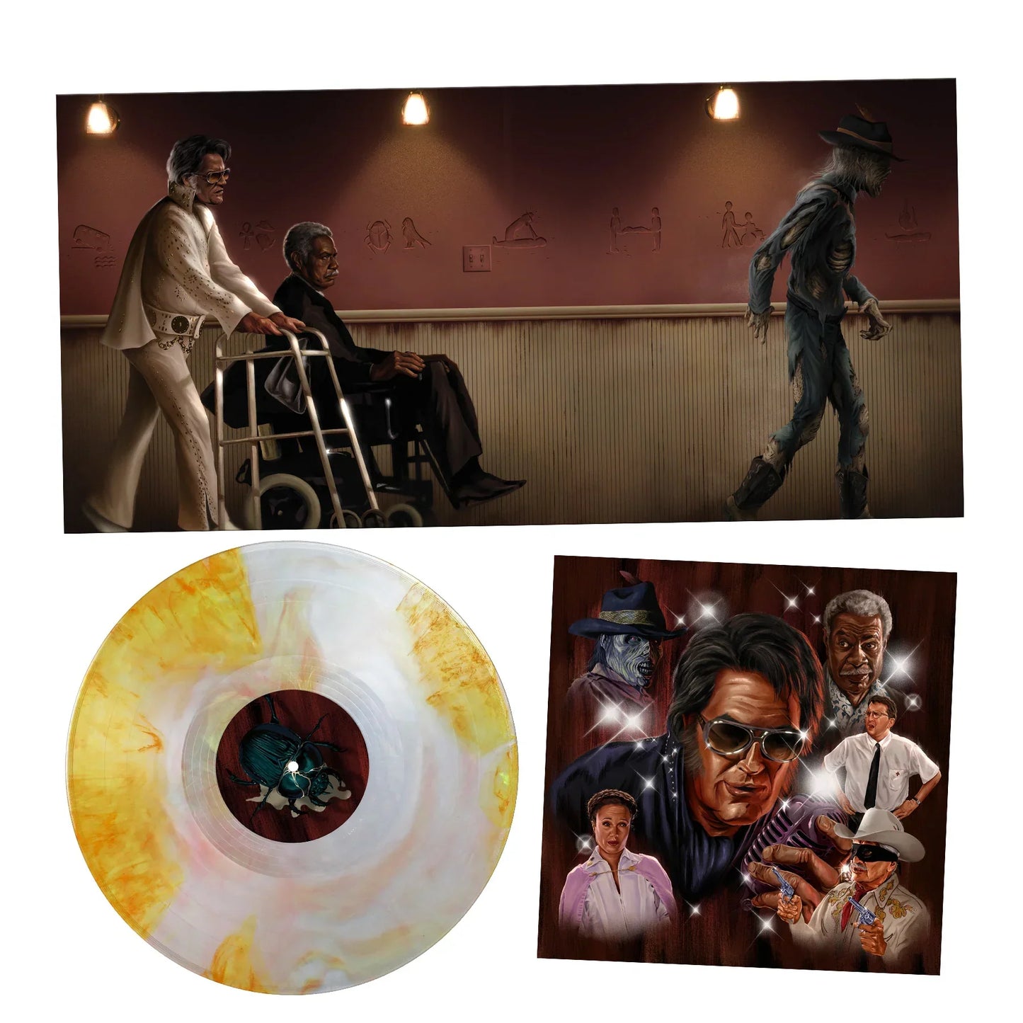 Bubba Ho-Tep (Soundtrack) [Gold & White Marble Vinyl] vinylsbase