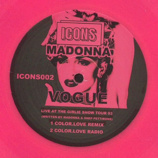 Vogue [Hot Pink Vinyl 12" Single] vinylsbase