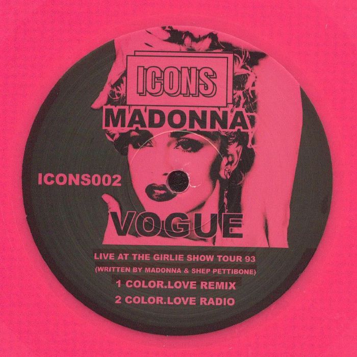 Vogue [Hot Pink Vinyl 12" Single] vinylsbase