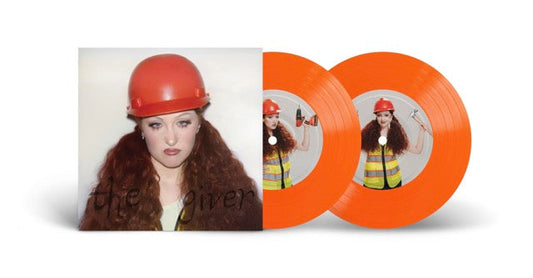 The Giver [#4 Construction Worker Alt Cover + Neon Orange 7” Vinyl Single] vinylsbase