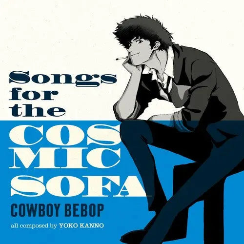 Cowboy Bebop: Songs For The Cosmic Sofa [Translucent Pink & Dark Blue Marbled Vinyl] vinylsbase