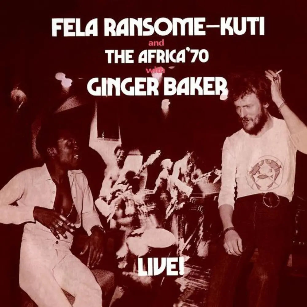 Fela Live With Ginger Baker [Red Vinyl] vinylsbase