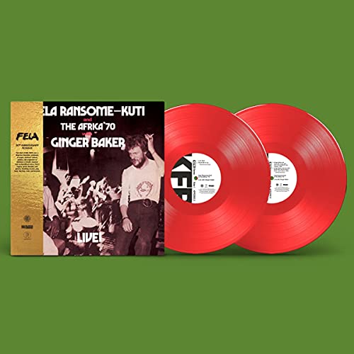 Fela Live With Ginger Baker [Red Vinyl] vinylsbase