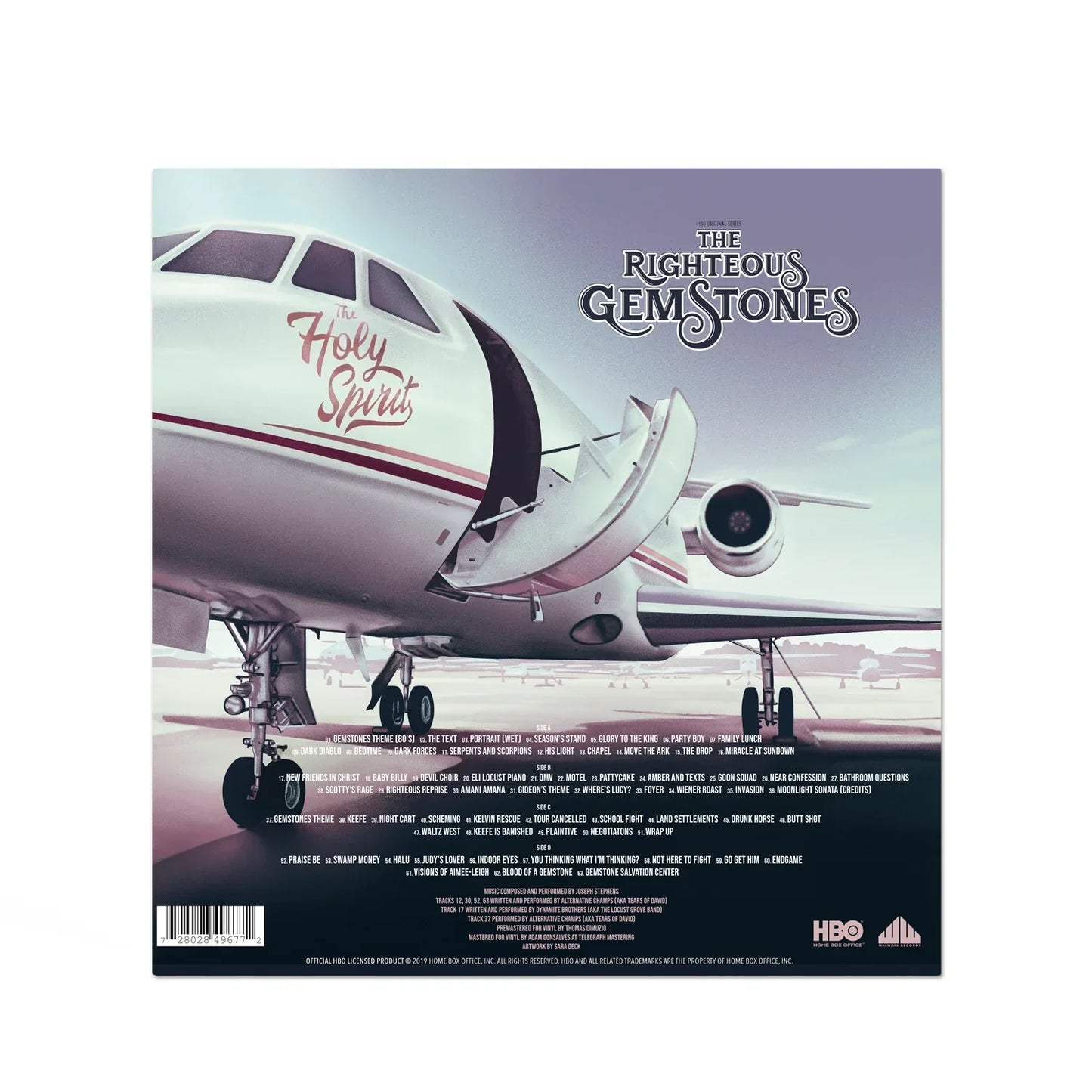The Righteous Gemstones (Soundtrack) [2LP White and Gold Colored Vinyl + 7"] vinylsbase