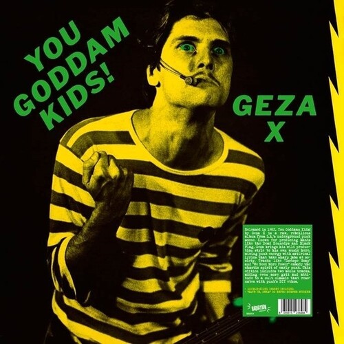 You Goddamn Kids! [LP Double Sided Insert Reproduction Of Original Bumper Sticker Limited] vinylsbase