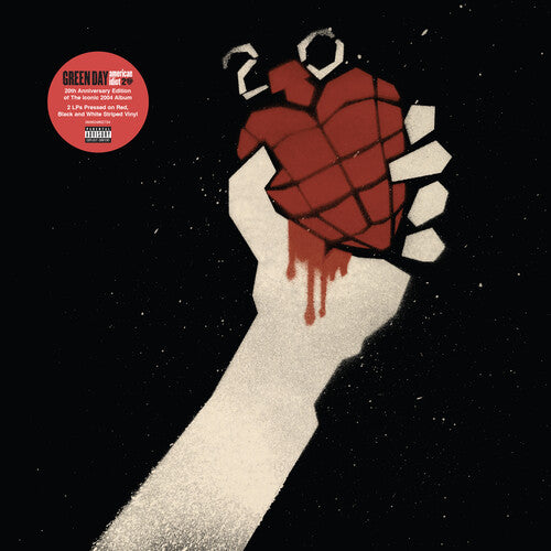 American Idiot (20th Anniversary Red & Black Splatter 2LP) [Red Vinyl] vinylsbase
