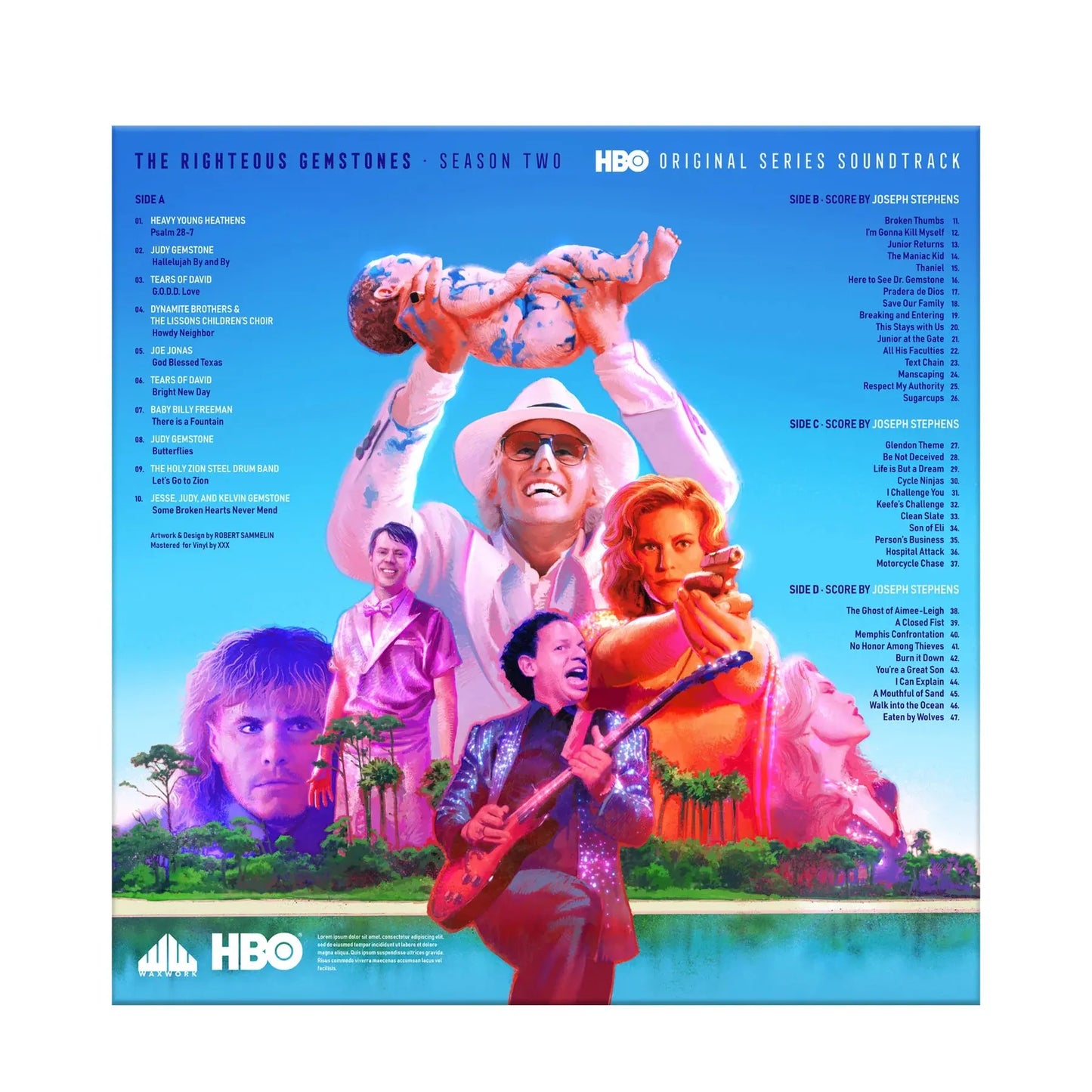 The Righteous Gemstones Season 2 [2LP Colored Vinyl + 2x7" LPs] vinylsbase