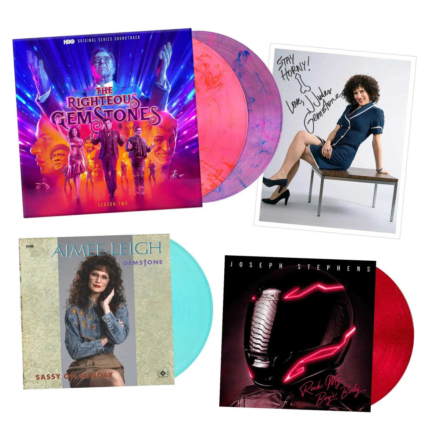 The Righteous Gemstones Season 2 [2LP Colored Vinyl + 2x7" LPs] vinylsbase