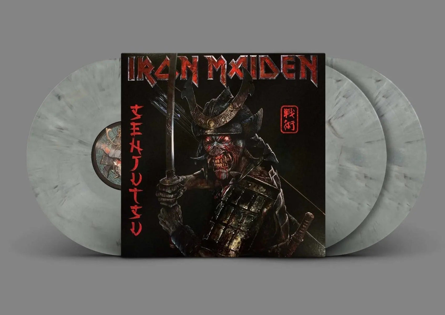 Senjutsu [Limited Edition, Silver & Black Marble Colored 3LP Vinyl] vinylsbase