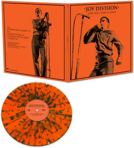 Love Will Tear Us Apart [Orange & Black Splatter Vinyl] vinylsbase
