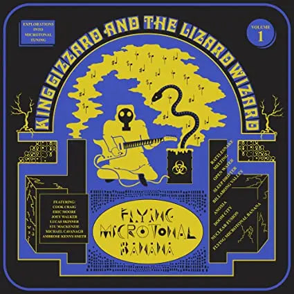 Flying Microtonal Banana [Colored Vinyl, Blue, Gold Disc] vinylsbase