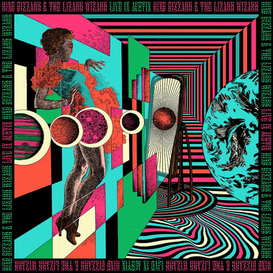 Live In Austin (Fuzz Club Official Bootleg) [Pink Green & Blue Vinyl 3LP Box Set 62x62cm Poster] vinylsbase