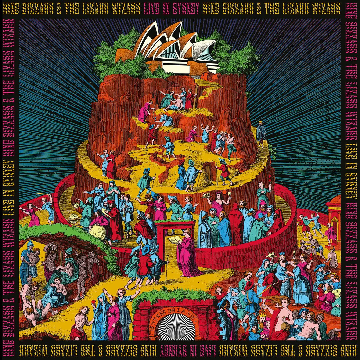 Live In Sydney (Fuzz Club Official Bootleg) [Pink Gold & Blue Vinyl 3LP Box Set 62x62cm Poster] vinylsbase
